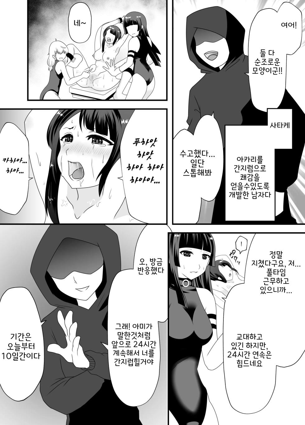 [Manguard (Hamachi Tomosaku)] Akumu no Kusuguri Choukyou 2 | 악몽의 간지럼 조교 2 [Korean] - Page 7