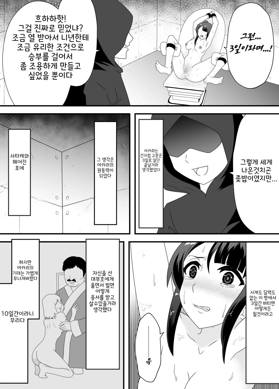 [Manguard (Hamachi Tomosaku)] Akumu no Kusuguri Choukyou 2 | 악몽의 간지럼 조교 2 [Korean] - Page 8
