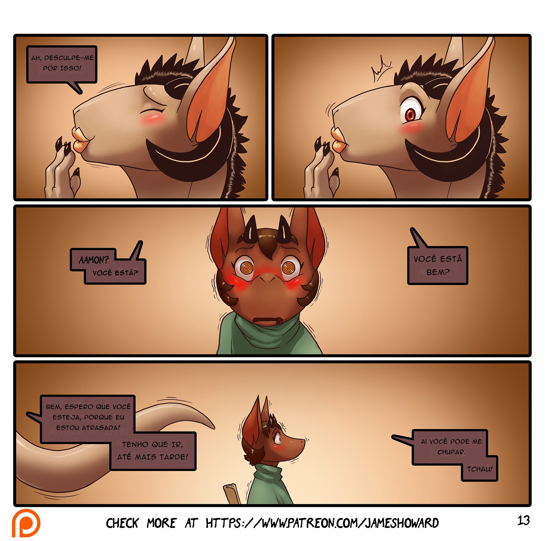 Vore Story Ch. 1 - The Watermelon [TRADUZIDO PT-BR] - Page 14