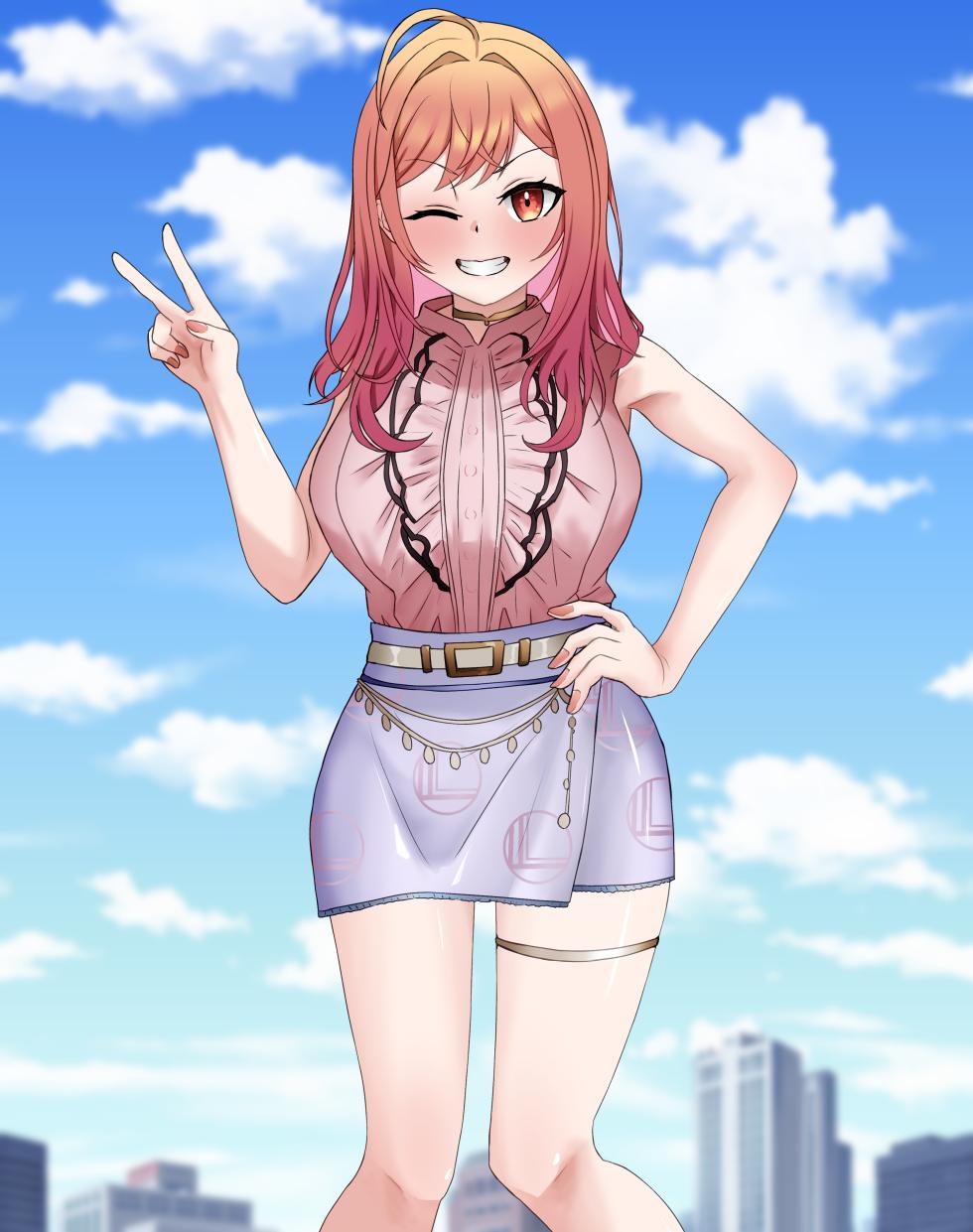 [aradamawakka] CEO Ririka Before and After (Hololive) - Page 2