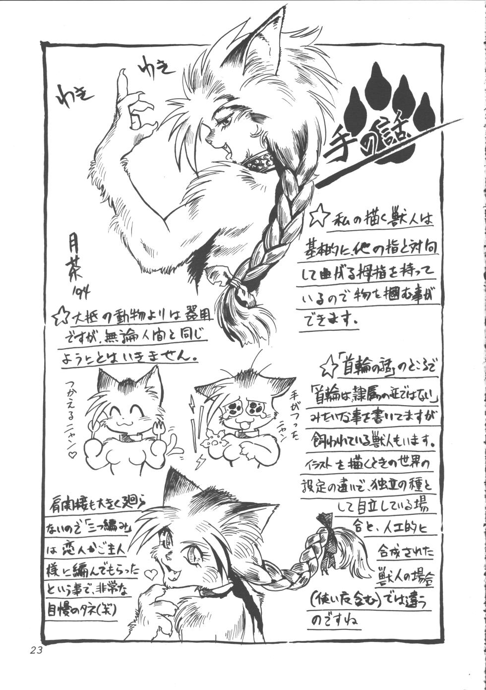 [Tsuki no Chakai (Various)] ZOANTHROPY - Page 22