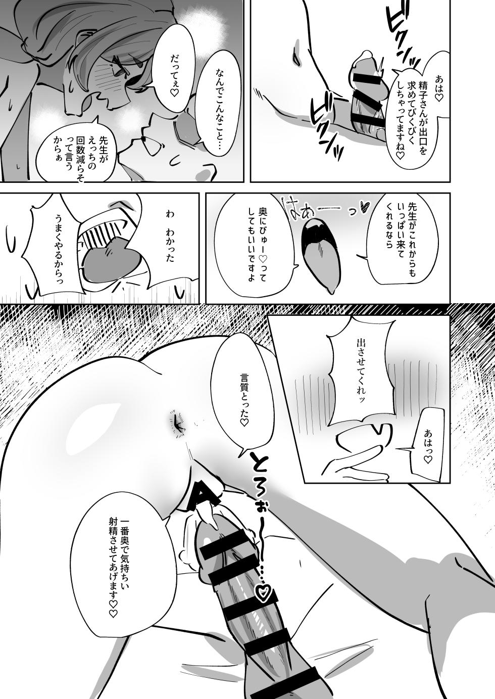 [Oshizuku ka (Shizuku)] Hansei Heya Himatsubushi  no Susume (Blue Archive) [Digital] - Page 21