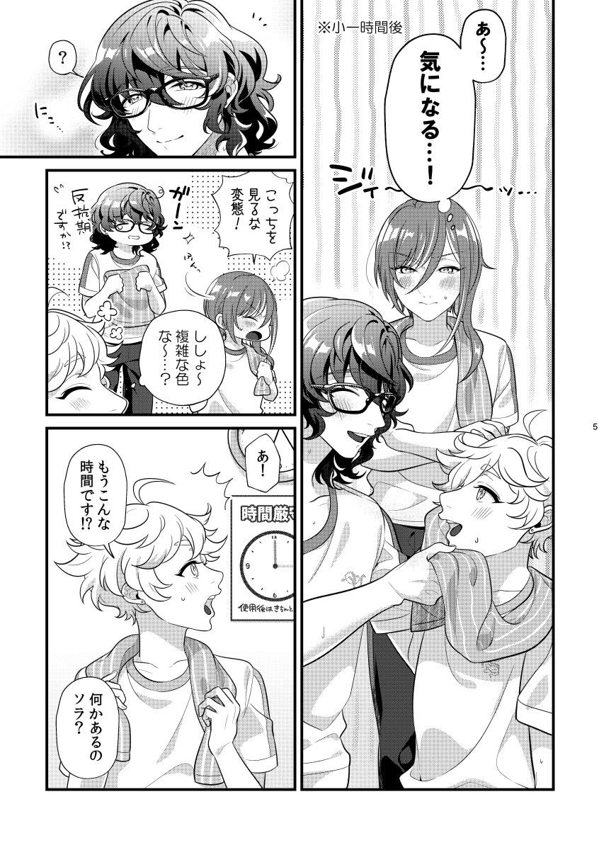 [Sakurabobu (Machi no O)] Kandaku Fetishism (Ensemble Stars!) [Digital] - Page 4