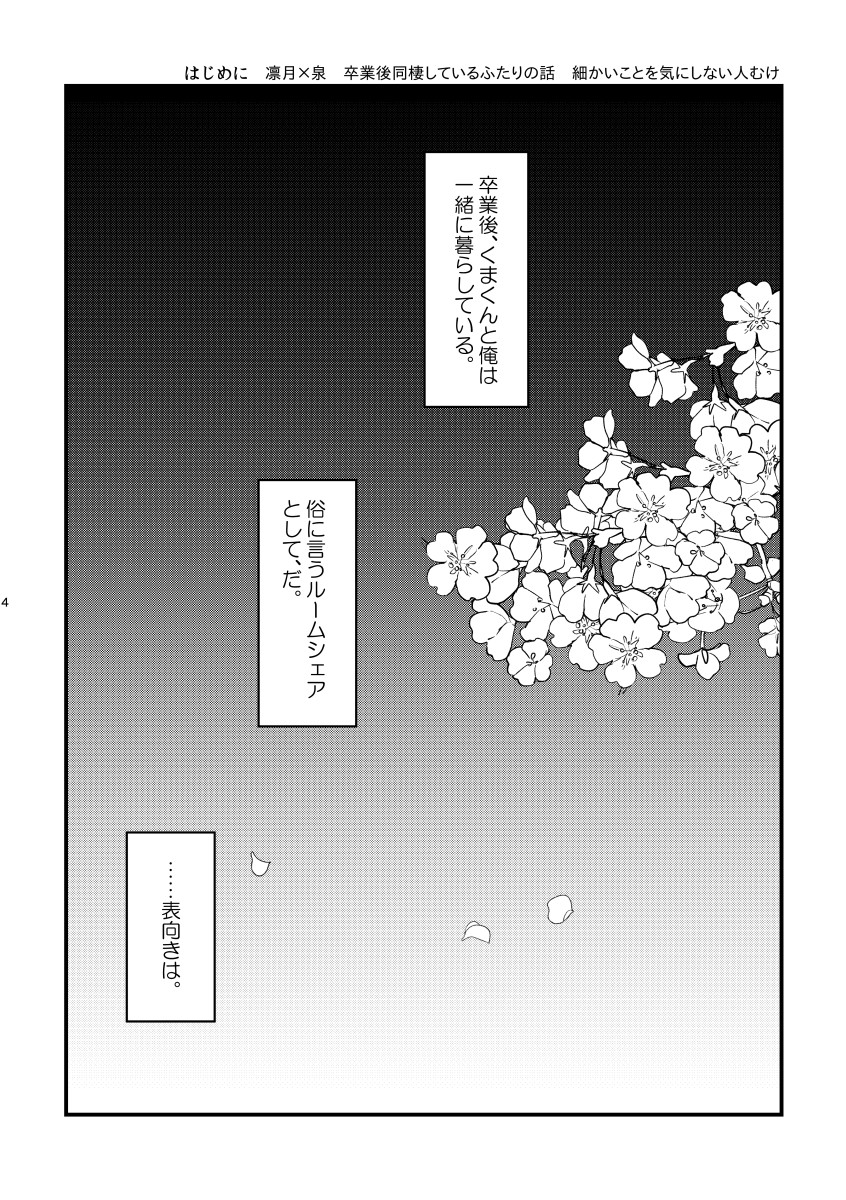 [Sakurabobu (Machi no O)] Kimi wo choudai (Ensemble Stars!) [Digital] - Page 3