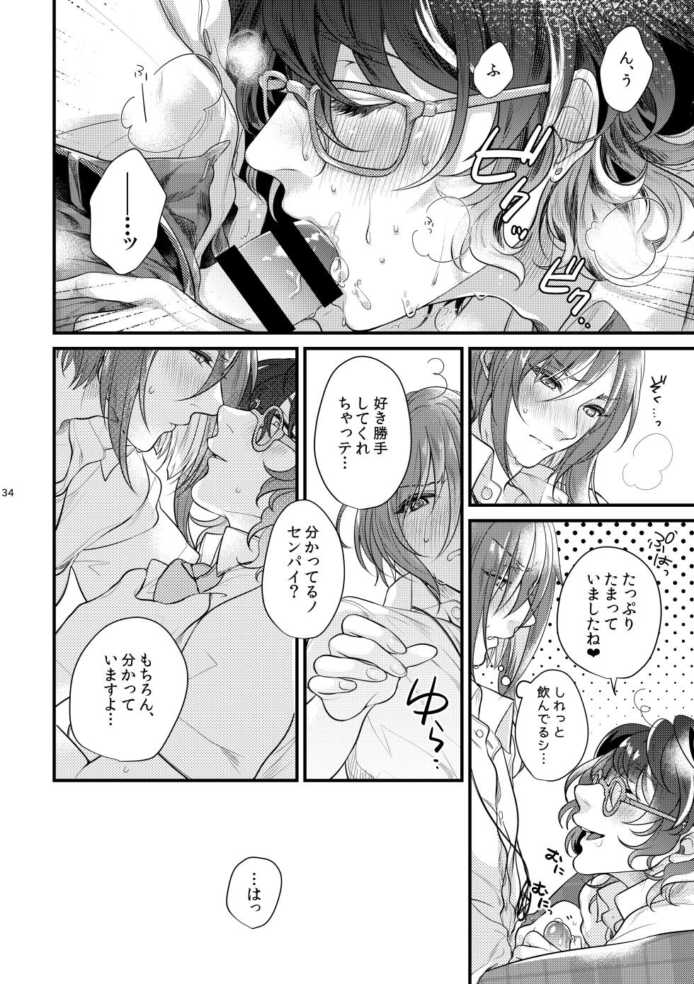 [Sakurabobu (Machi no O)] Kore wa Hitotsu no Ai no Akashi (Ensemble Stars!) [Digital] - Page 33