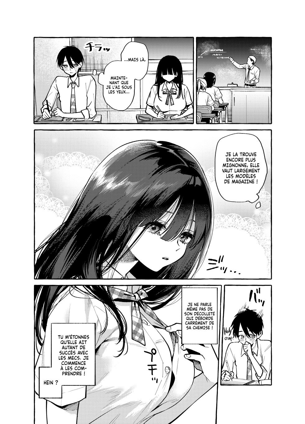 [Konoshiro Shinko (Yamagara Tasuku, Karasuma Yayoi)] Tonari no Seki no Mamiya-san - Mamiya shows off her boobs. [French] [Histoire d'Hentai] [Digital] - Page 5
