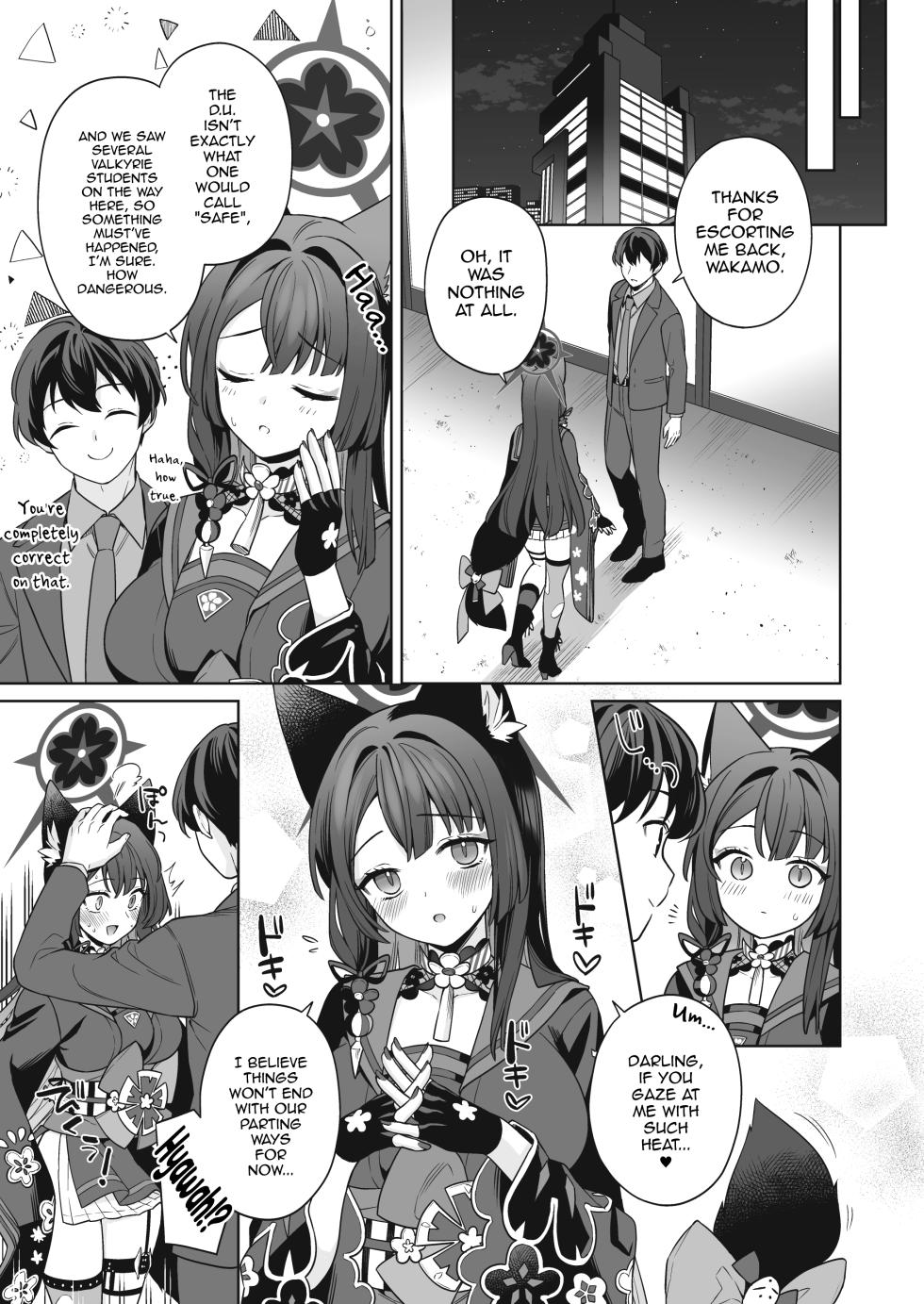 [NOMIYAGUMI (Ichinomiya)] Junjou Renjou Hatsujou Kitsune -3- | Pure♥Lovestruck♥Fox in Heat -3- (Blue Archive) [English] [mysterymeat3] [Digital] - Page 36