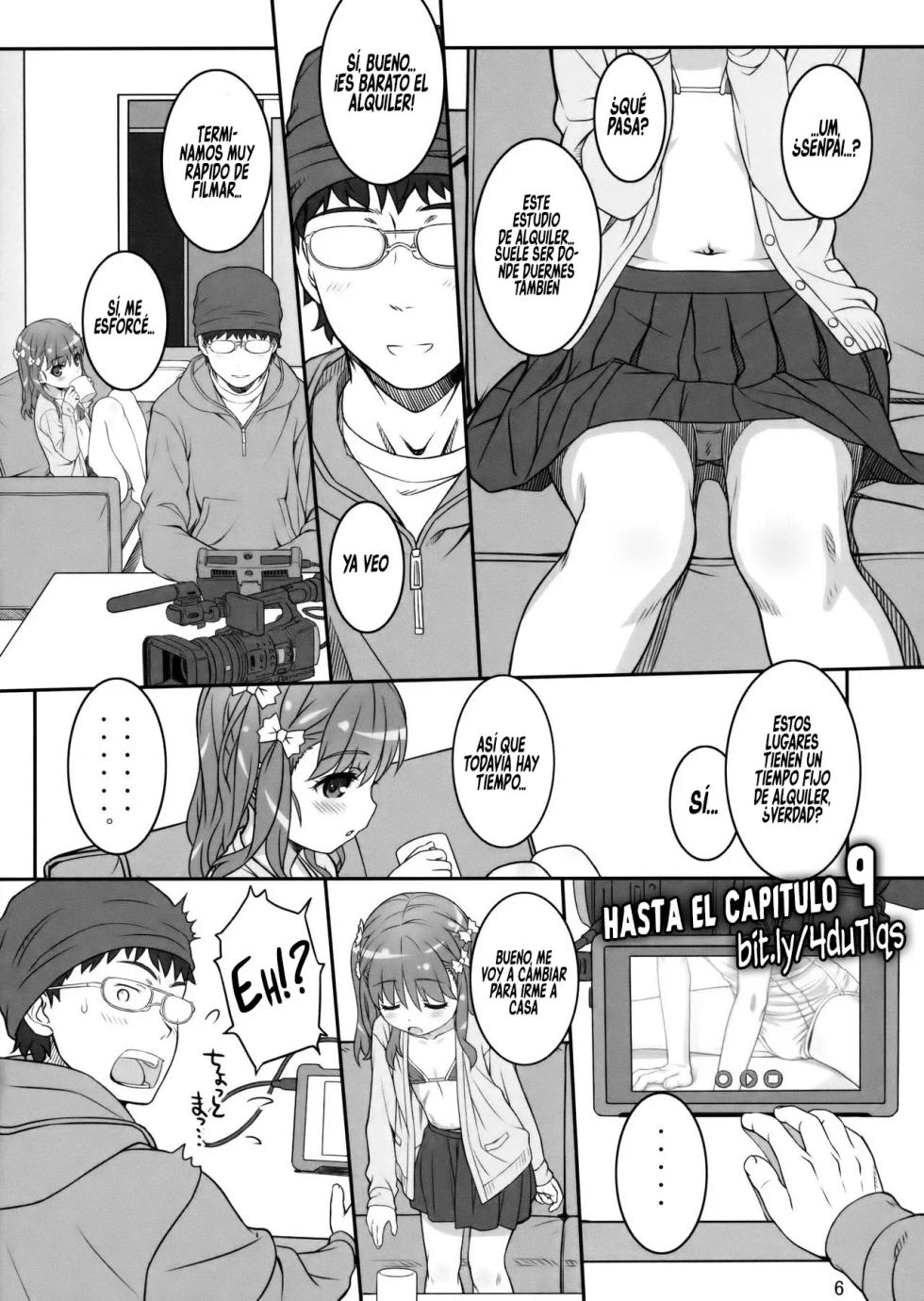 (C91) [CHILLED HOUSE (Aoi Kumiko)] Off-shot - behind the scene photos | Off-shot - Detras de las Cámaras [Spanish] [RobertoTH] - Page 4