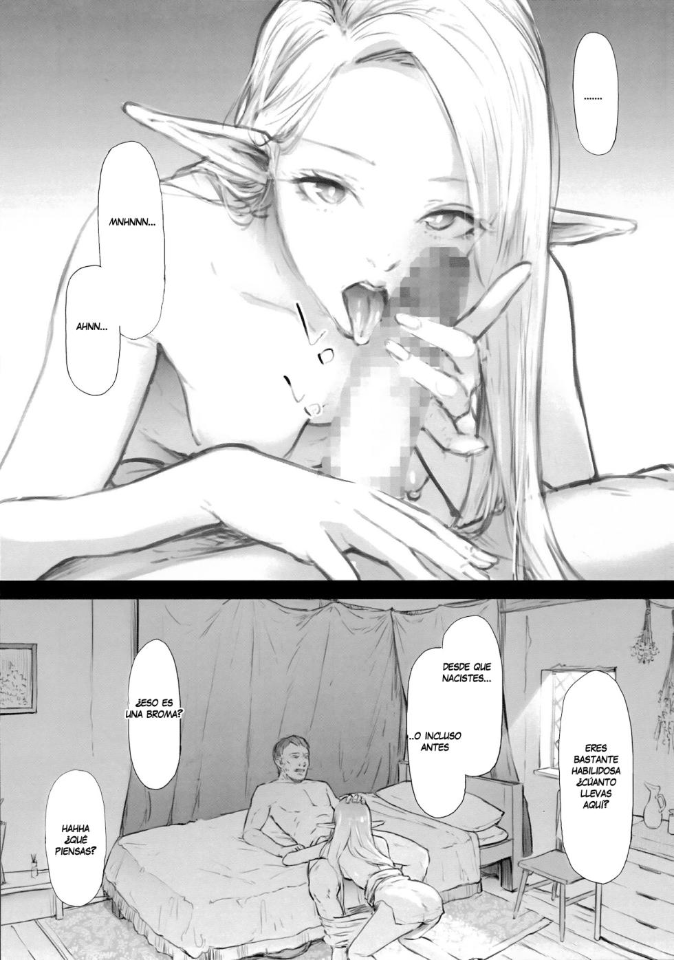 (COMITIA145) [ONOKORODOU (Shiki Takuto)] ELF HUNT + Paper [Spanish] [UNION ANIME + Neko Time] - Page 5