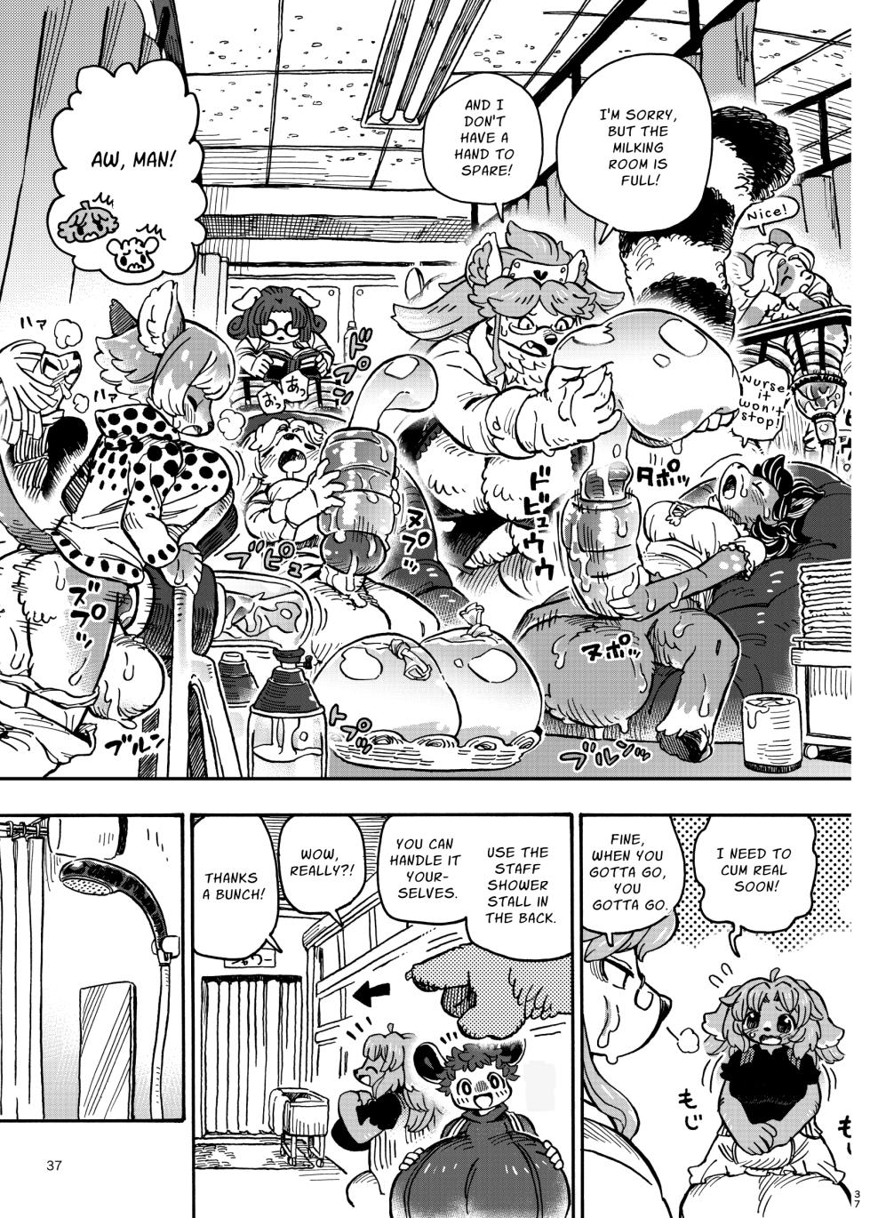 [Jojoujozojo (Various)] Futakemo Girls! | Futanari Furries! [English] [Zoubachan] [Digital] - Page 37