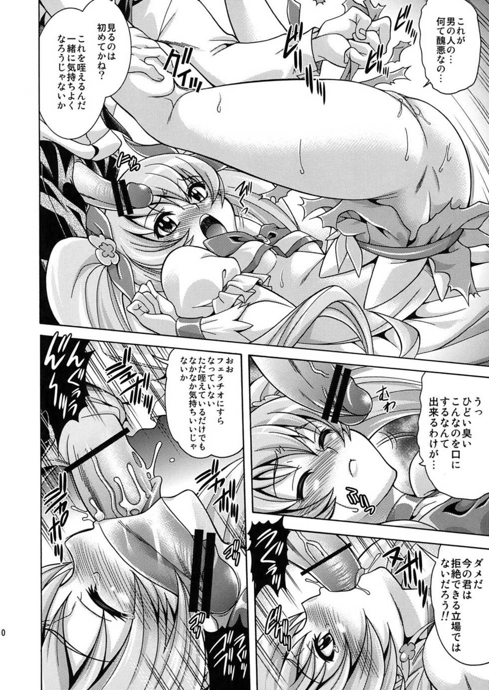 (C78) [K2 Tomo no Kai (Mizuki)] Hino Hikari Kageru (HeartCatch Precure!) - Page 10