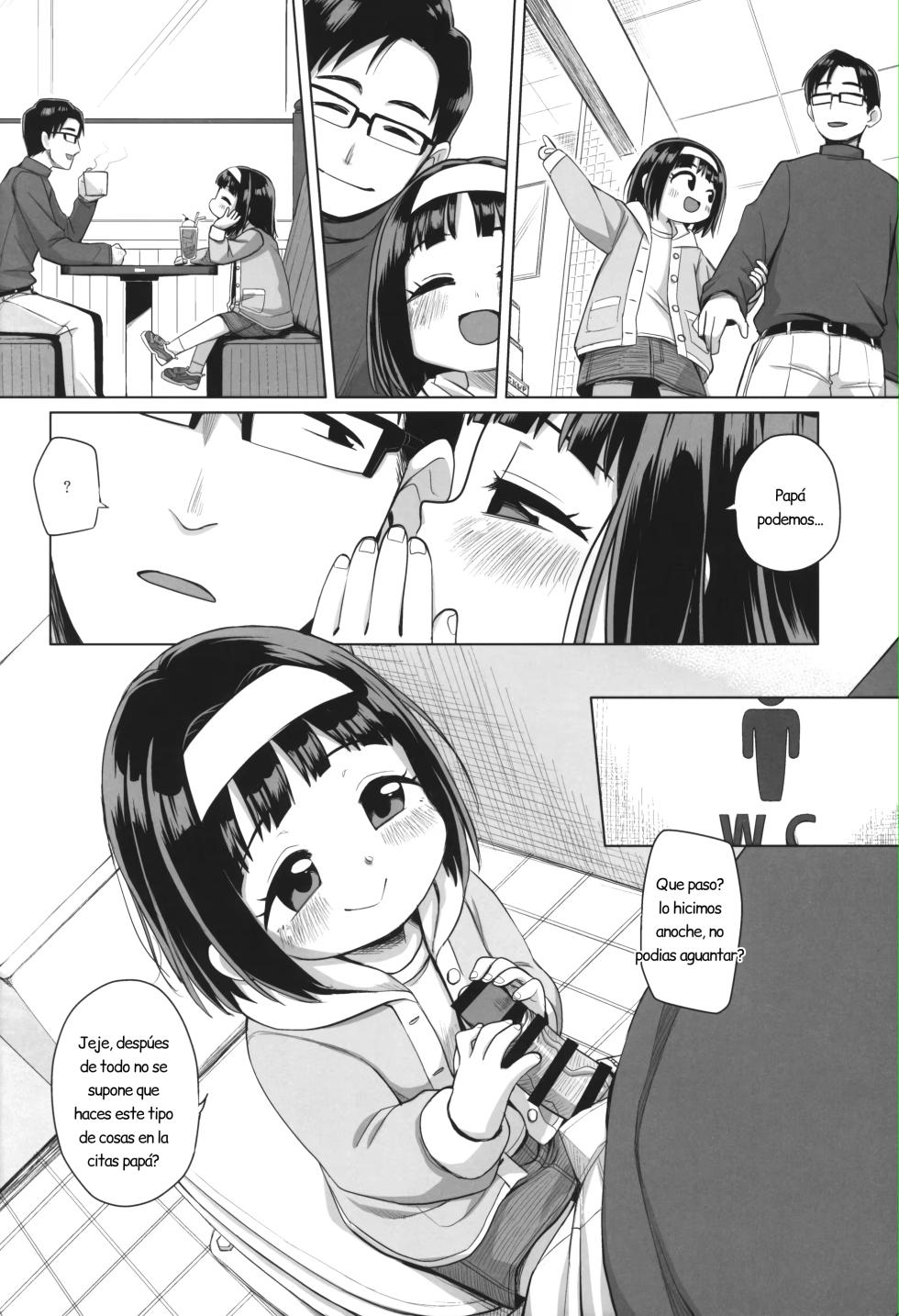 (C105) [Shichiten Battou (Miyasaka Takaji)] Watashi no Otou-san | Mi Papá [Spanish] {EbisuTraslade - Winder} - Page 12