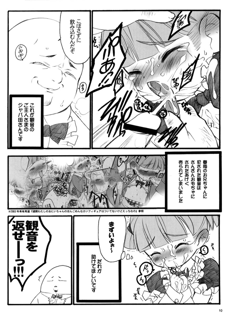 (C66) [Keumaya (Keuma, Nakamura Yanio)] Nisemono Watashi no Onii-chan Plus (Shuukan Watashi no Onii-chan) - Page 9