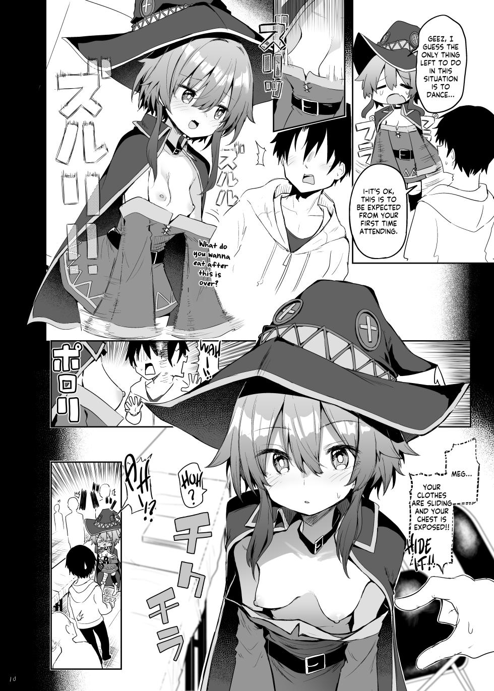 [Arutana (Chipa)] Megumin Cosplayer to Off-Pako Gokko (Kono Subarashii Sekai ni Syukufuku o!) [English] [Kappasa] [Digital] - Page 10
