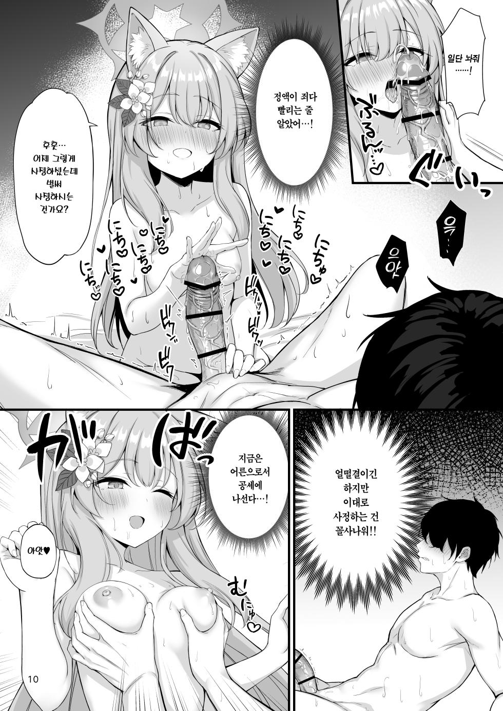 [NNL (Mary-san)] Asachun Mari!? | 일어났더니 마리가!? (Blue Archive) [Korean] [Team Edge] [Digital] - Page 11