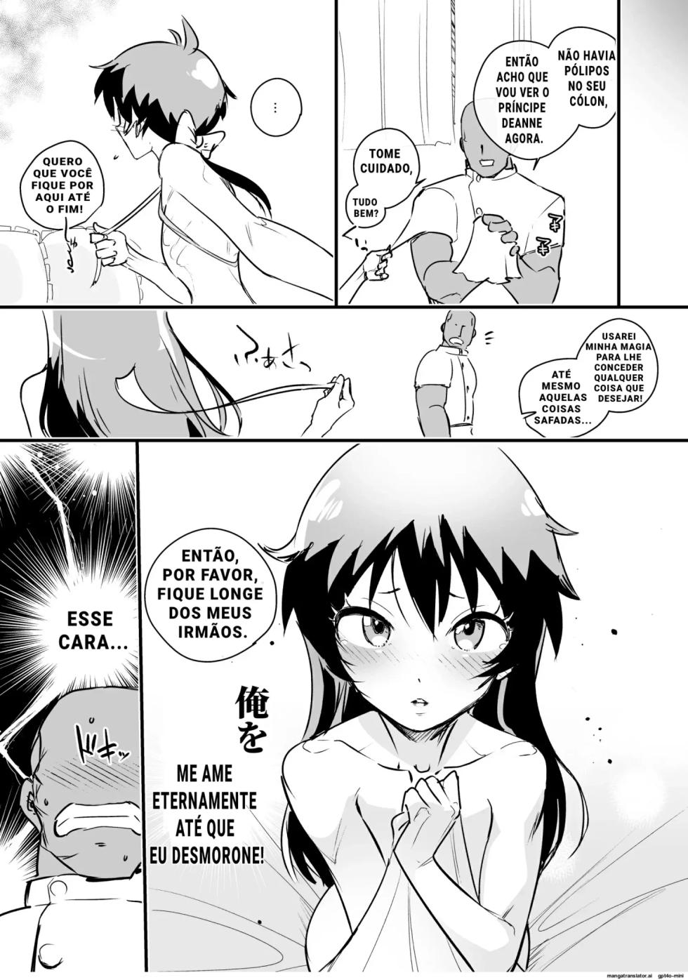 [Goma Brothers (Gomabura, Kirsi)] Tama-traak ~Otoko o Korosu Mahou~ (Sousou no Frieren, Tensei shitara Dainana Ouji Datta node, Kimama ni Majutsu o Kiwamemasu, Nige Jouzu no Wakagimi) [Portuguese-BR] [Digital] - Page 34