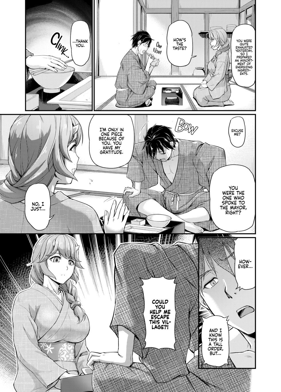 [Urase Shioji]  Oni Harame: Impregnate ALL the Oni! [English] {Full Moon} [Decensored] [Digital] - Page 34