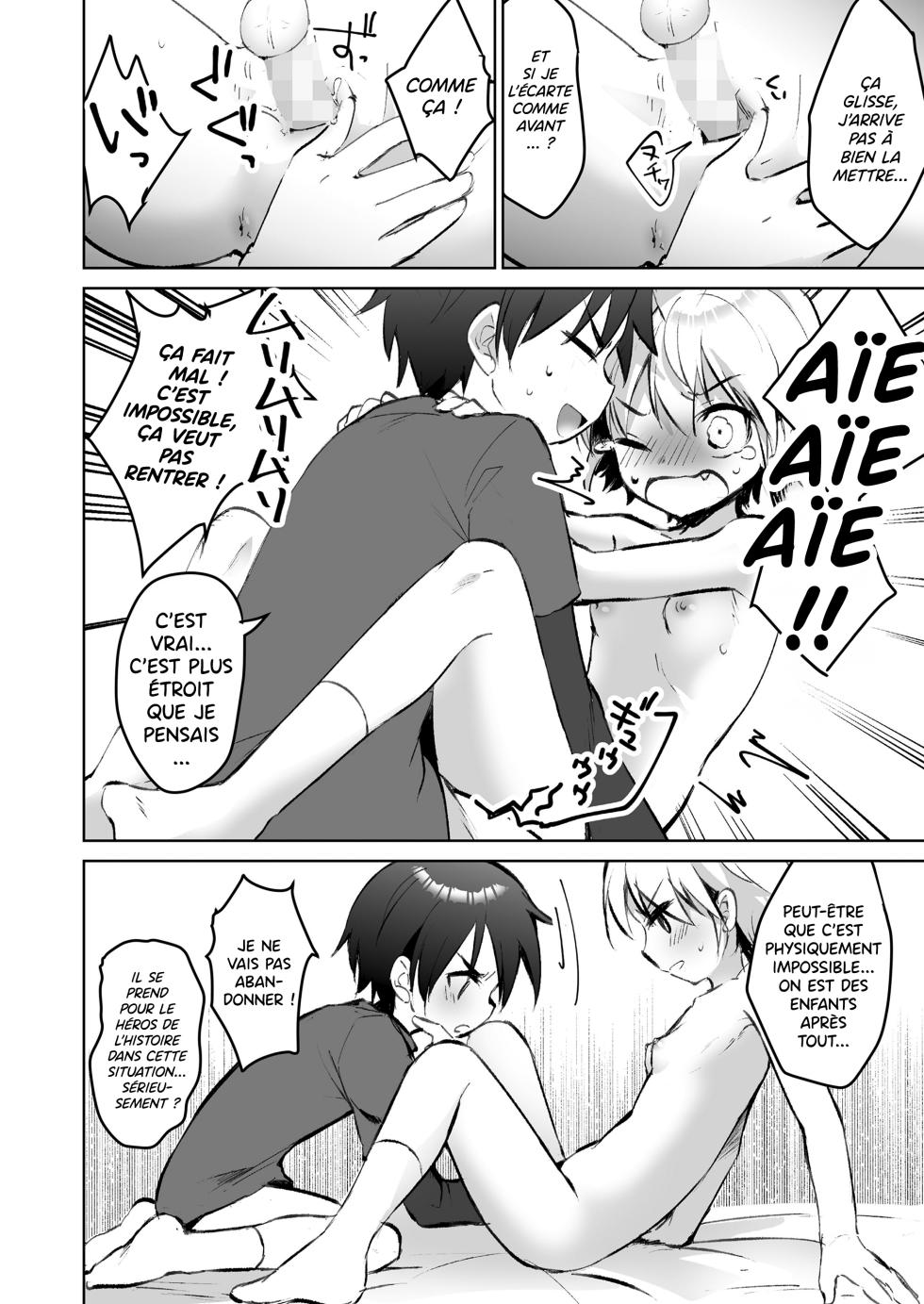 [Marimo] Tomodachi Tomodachi? | Copain Copine ? (COMIC LOE VOL. 9 TS) [French] [Bandeur de Hentai] - Page 20