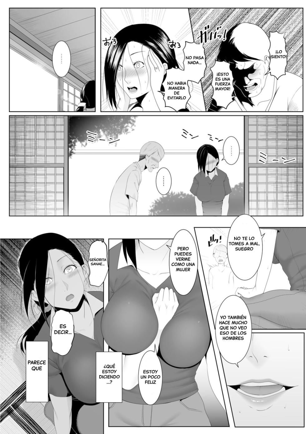 [big.g] Hitozumatachi no Rakuen Hino Sanae no Baai | Paraíso de las Mujeres Casadas ~El Caso de Sanae Hino~ (Hitozumatachi no Rakuen) [Spanish] [Pajerosxnx] - Page 6