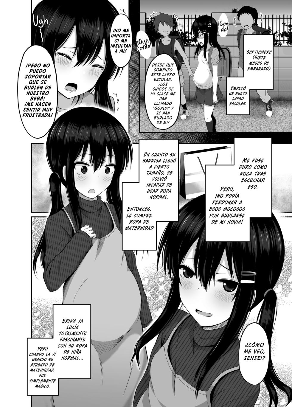 [Nna Timun (yurarin)] Shougakusei de Ninshin Shite Aka-chan Unjaimashita 1-3 | Me Embaracé en la Primaria y Di a Luz a un Bebé Cap. 1-3 [Spanish] [Shiro Translation + El Super Saiyan Pajero + EbisuTraslade] [Digital] - Page 20