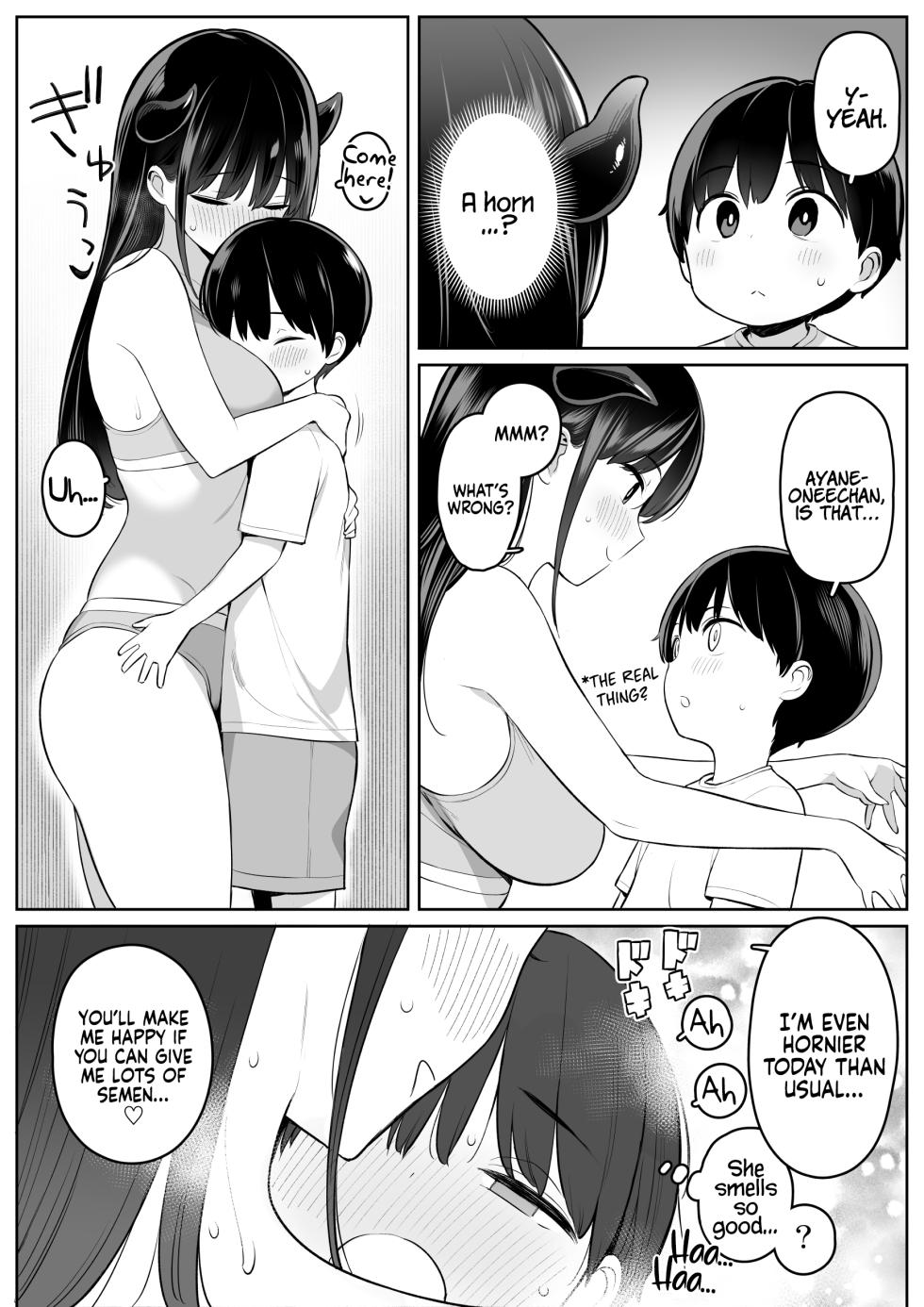 [Higuma-ya (Nora Higuma)]The Story of How The Big Sister Neighbor Squeezed My Semen Because She was a Succubus [English] - Page 25