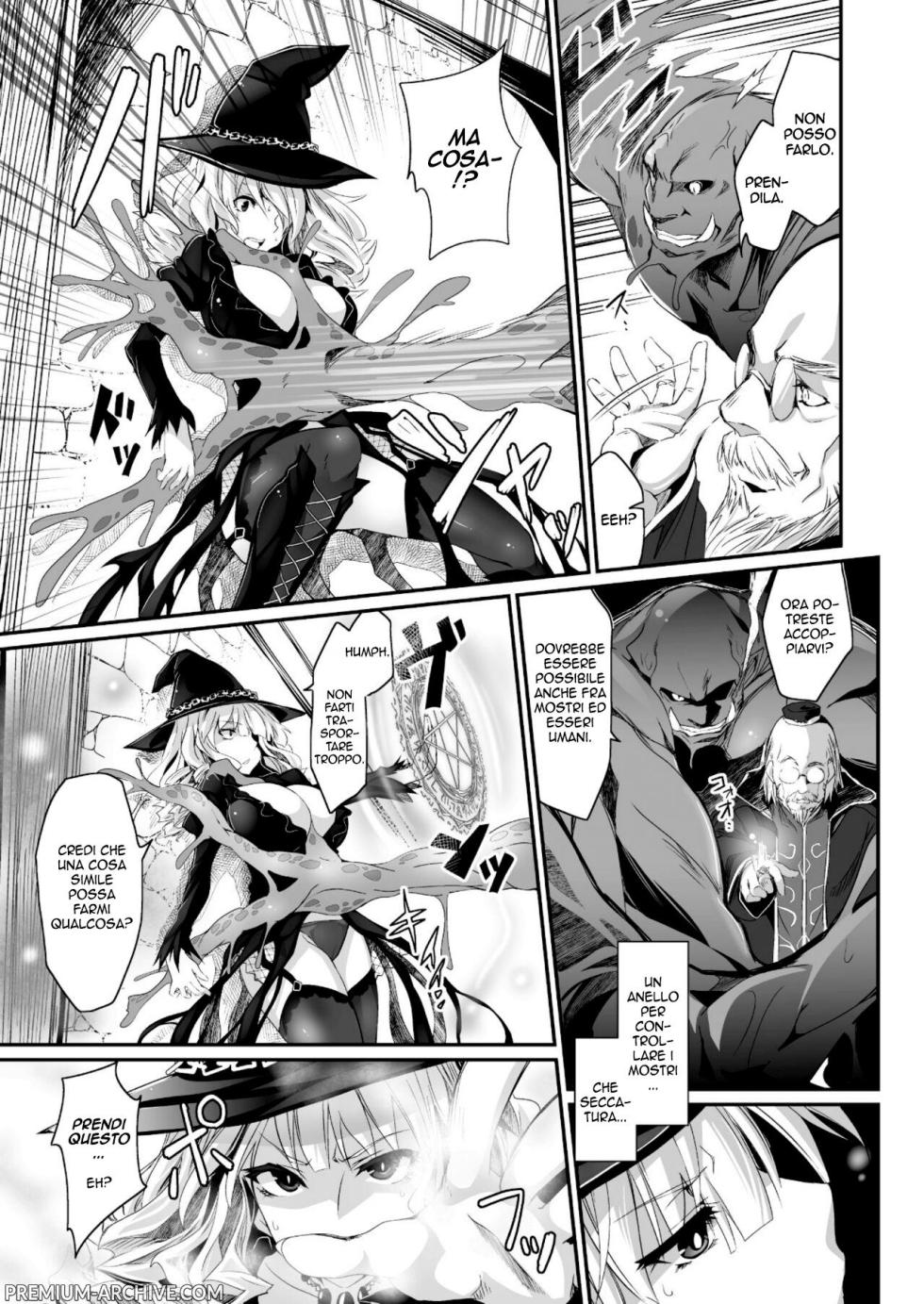 [Tousen] Kinki no Kouhai Majutsu | Magia di Accoppiamento Proibita (2D Dream Magazine 2014-06 Vol. 76) [Italian] - Page 3