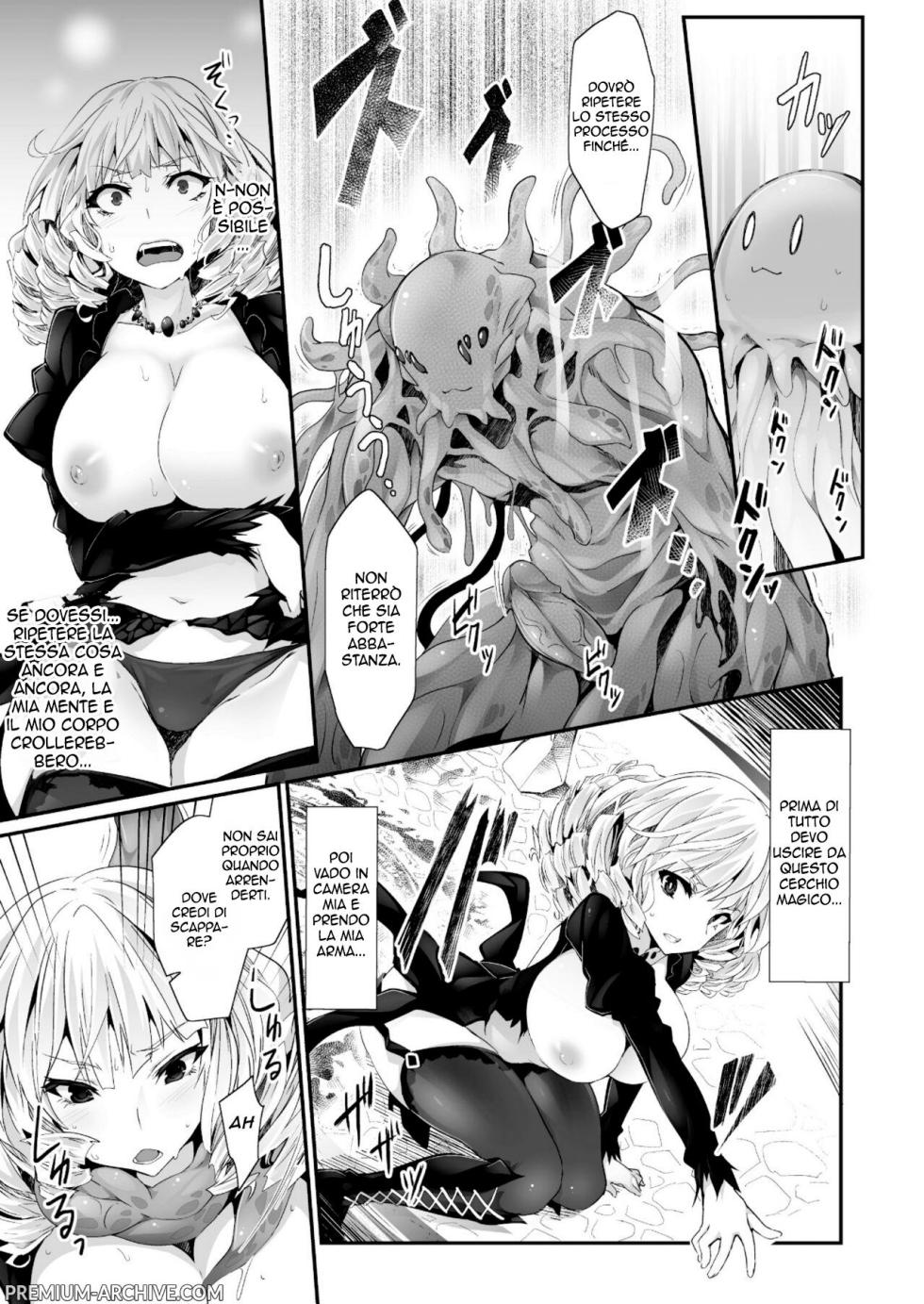 [Tousen] Kinki no Kouhai Majutsu | Magia di Accoppiamento Proibita (2D Dream Magazine 2014-06 Vol. 76) [Italian] - Page 11