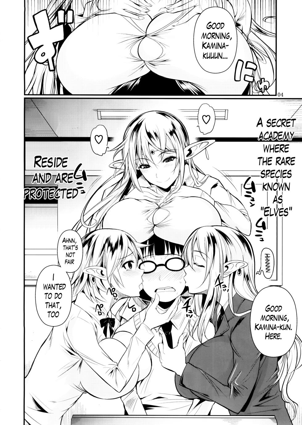 High Elf x High School - Page 5