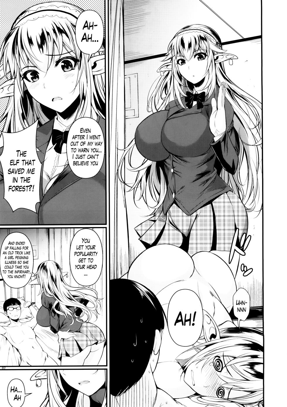 High Elf x High School - Page 8