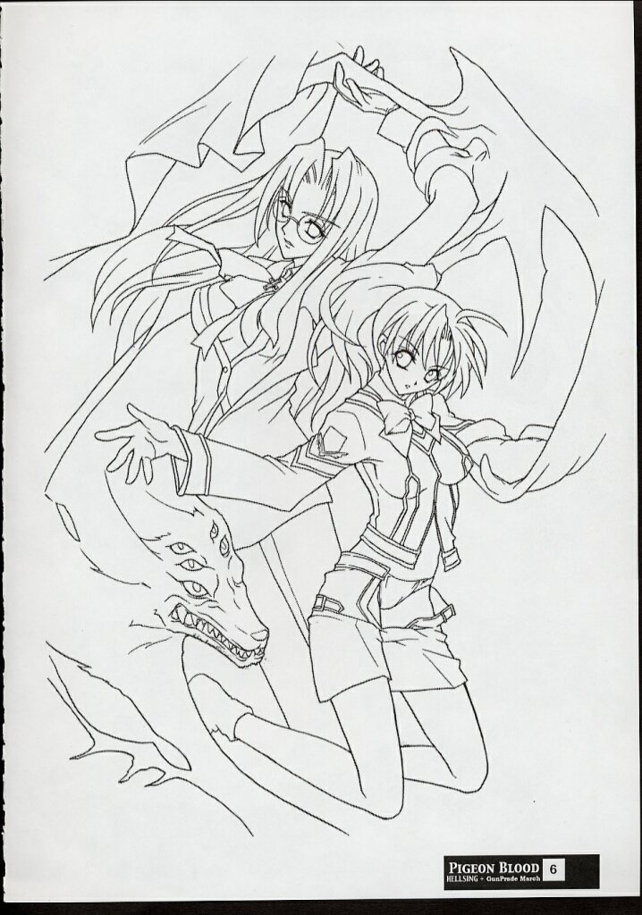 (C62) [Hanzai Tengoku (Hasei Agana)] PIGEON BLOOD (Hellsing, Gunparade March) - Page 5