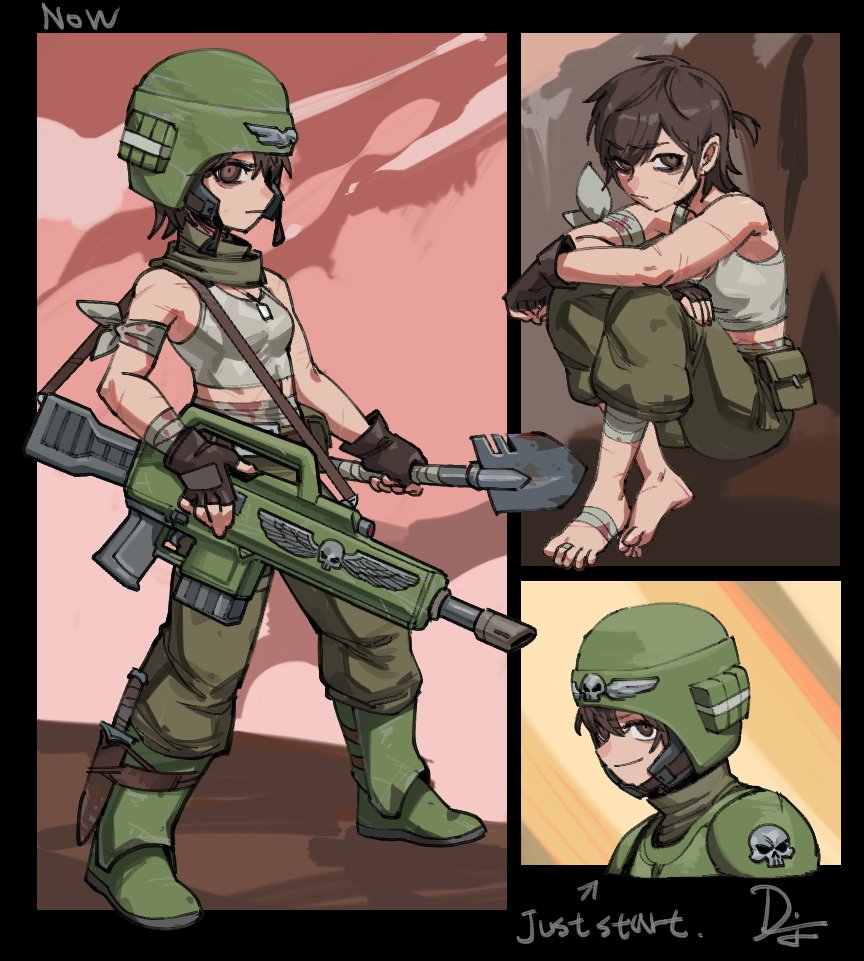 (Dif漫 | DifmanM) Fire Warrior X Catachan Jungle Fighter (Warhammer 40K) - Page 3