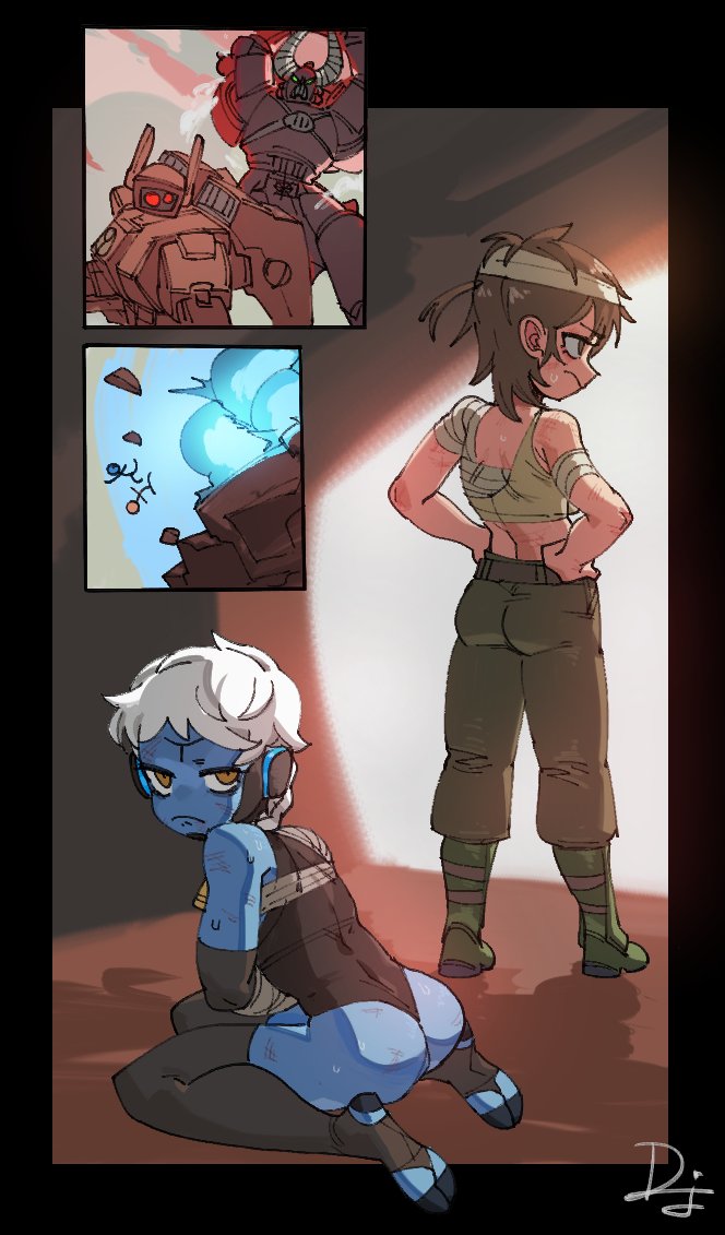 (Dif漫 | DifmanM) Fire Warrior X Catachan Jungle Fighter (Warhammer 40K) - Page 7