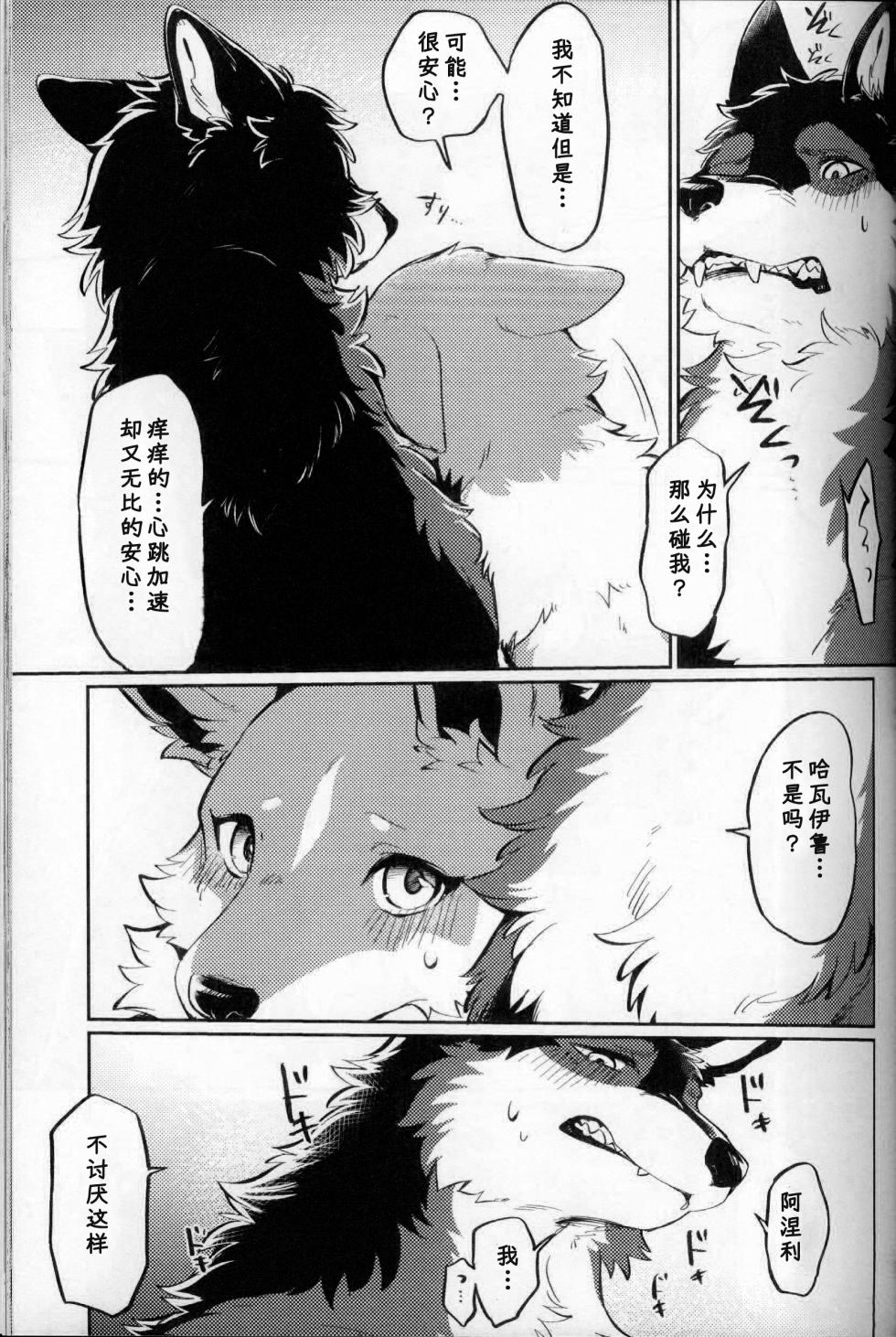 (Kemoket 15) [Kaiten ParaDOGs (Minaga Tsukune)] Two as one | 合二为一 [Chinese] [火兔汉化组] - Page 29