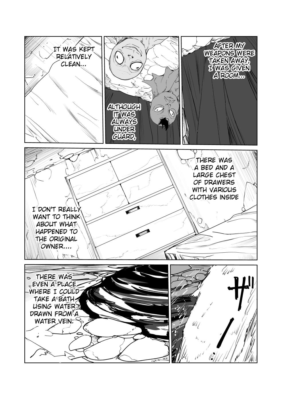 [Wonderful Sweater] Hitozuma Boukensha Doukutsu 2 ~Monster Senmon Doukutsu Soap Cosplay Paizuri Kyousha Course~[English] [Raknnkarscans] - Page 4