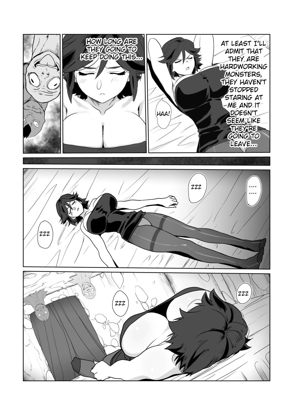 [Wonderful Sweater] Hitozuma Boukensha Doukutsu 2 ~Monster Senmon Doukutsu Soap Cosplay Paizuri Kyousha Course~[English] [Raknnkarscans] - Page 36