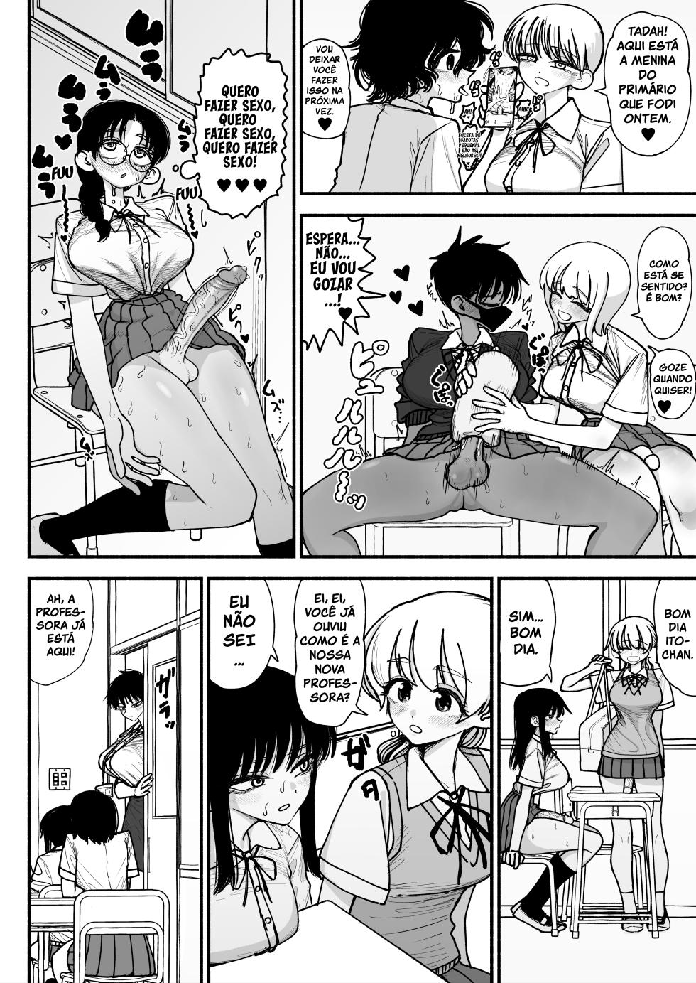 [Nagayama (Agagaga)] Futanari Joshikou no Onaho ~Itsudemo Sex Sasete Kureru Kiyowa de Yasashii Koushinchou Kyonyuu Sensei~ [Portuguese-BR] [Bocchi Tradução] - Page 4