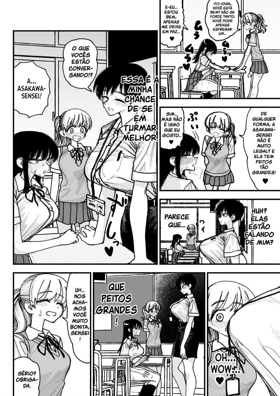 [Nagayama (Agagaga)] Futanari Joshikou no Onaho ~Itsudemo Sex Sasete Kureru Kiyowa de Yasashii Koushinchou Kyonyuu Sensei~ [Portuguese-BR] [Bocchi Tradução] - Page 6