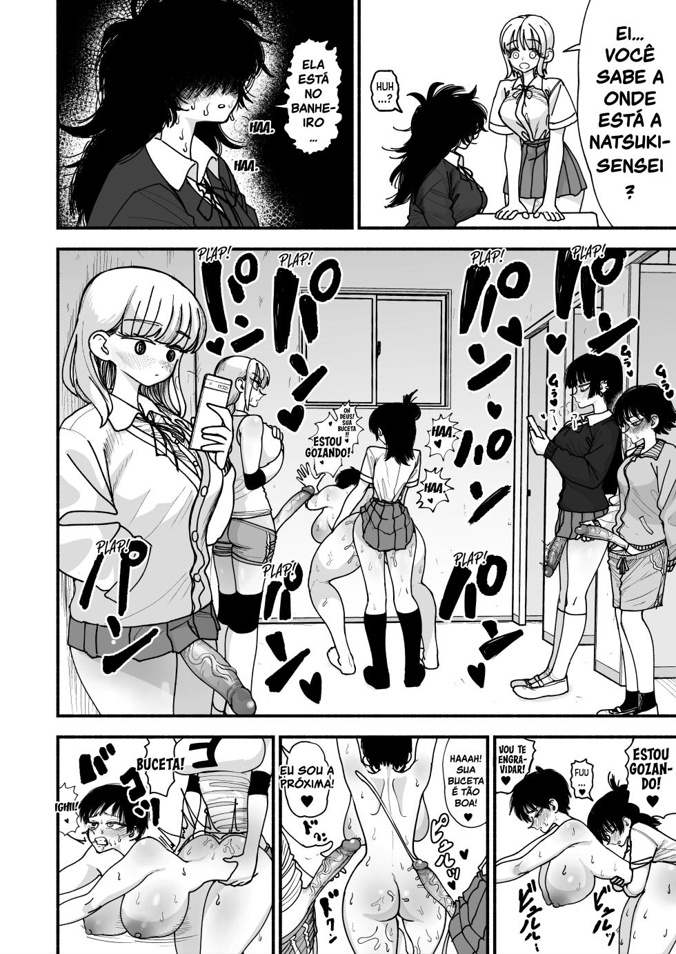 [Nagayama (Agagaga)] Futanari Joshikou no Onaho ~Itsudemo Sex Sasete Kureru Kiyowa de Yasashii Koushinchou Kyonyuu Sensei~ [Portuguese-BR] [Bocchi Tradução] - Page 38