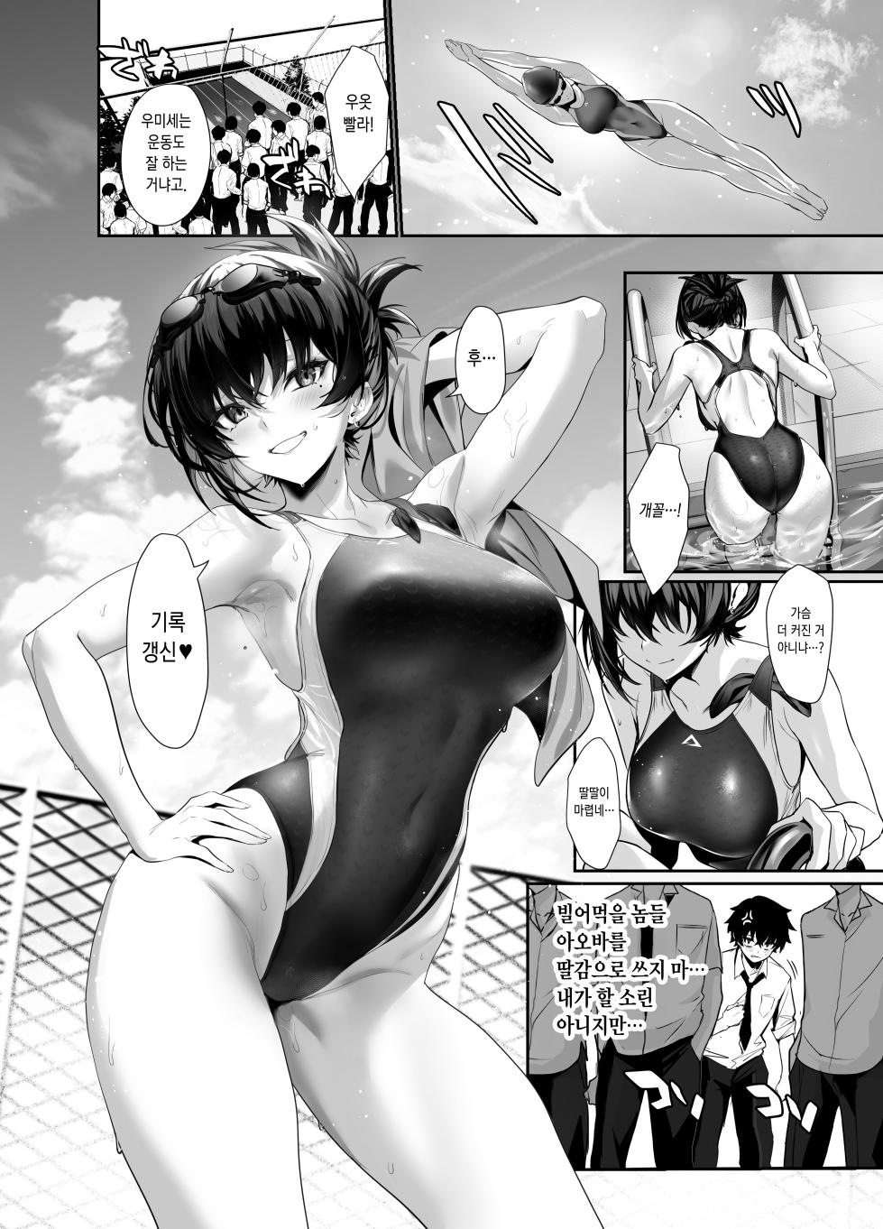 [Ulrich Laoshi (Ulrich)] Umise Aoba wa Kimi dake no Mono ni Naritai | 우미세 아오바는 너만의 여자가 되고 싶어 [Korean] [Digial] [No pubic hair] - Page 7