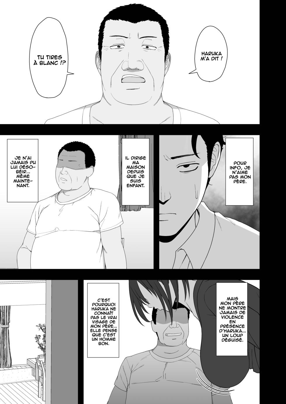 [Kyosuu (GFRP)] Haruka to Oyaji no Kozukuri Shuukan [French] [O-S] - Page 8