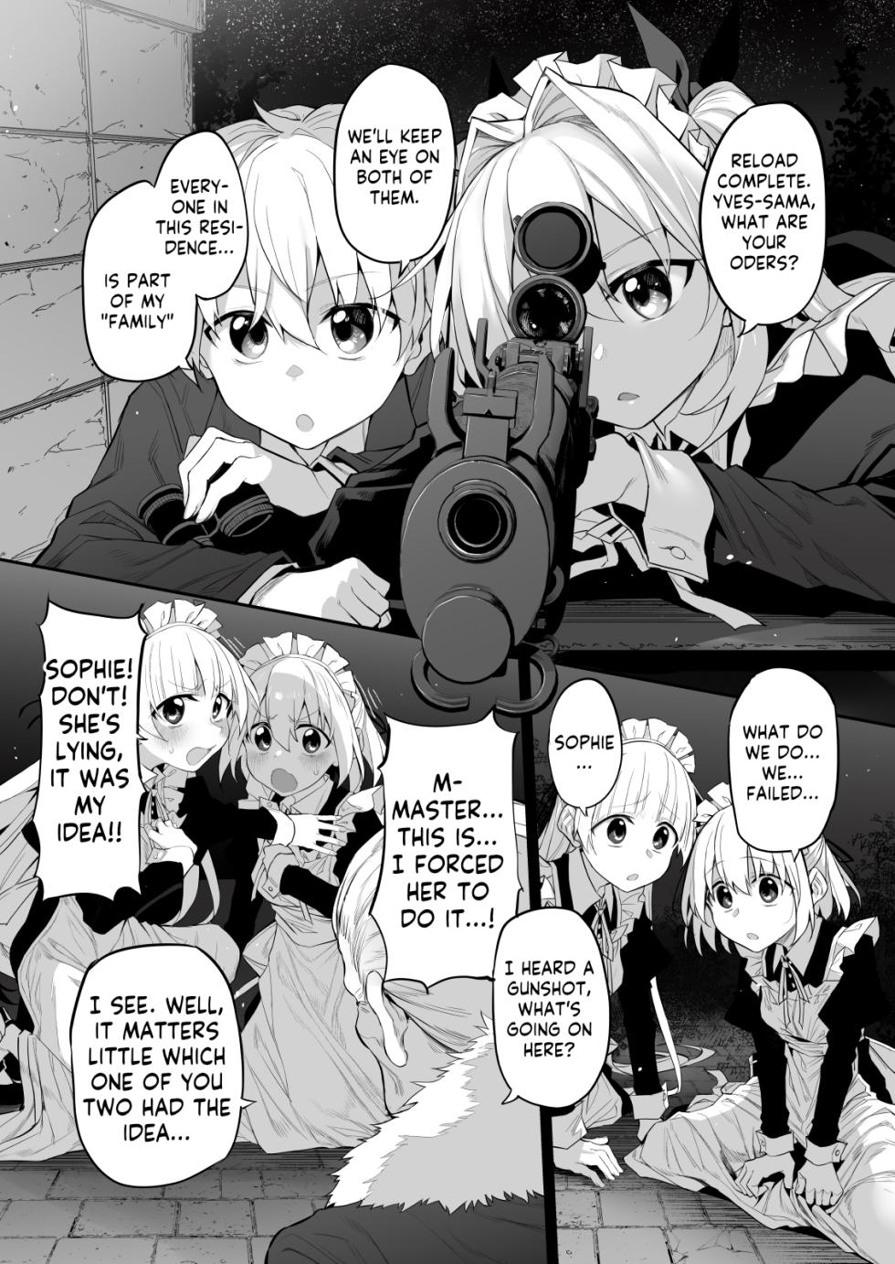 [Marked-Two (Suga Hideo)] Hatsukoi Maid - First Love Maid 3 ~Watashitachi no Hatsukoi no Goshujin-sama ni Choukyou Sarenai riyu ga nai~ [English] [Kapapsa] [Digital] - Page 15