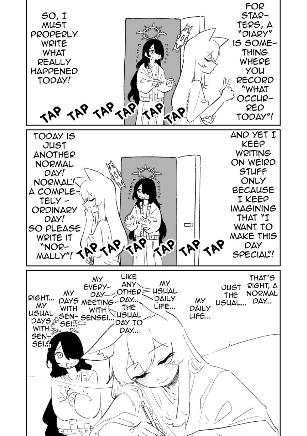 [Asahina Yoshitosi] Mari no Mousou Nikki | Mari's Delusion Diary (Blue Archive) [English] - Page 15