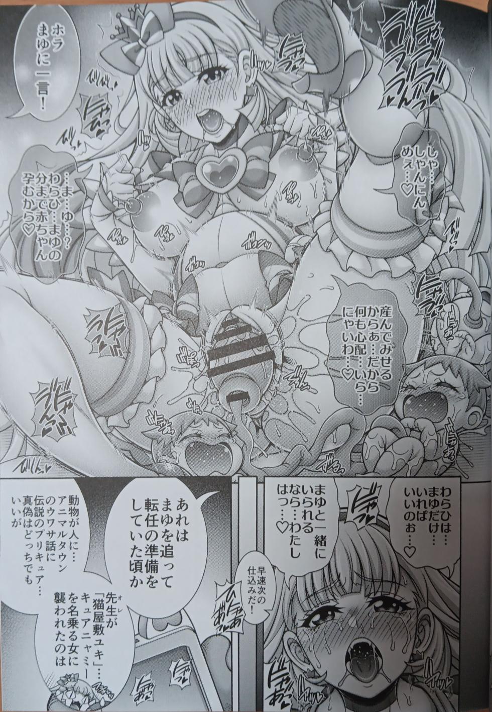 (C105) [K2 Tomo no Kai (Mizuki)] Nekonushi Harabara - Cure Lillian The Harabara (Wonderful PreCure!) - Page 16