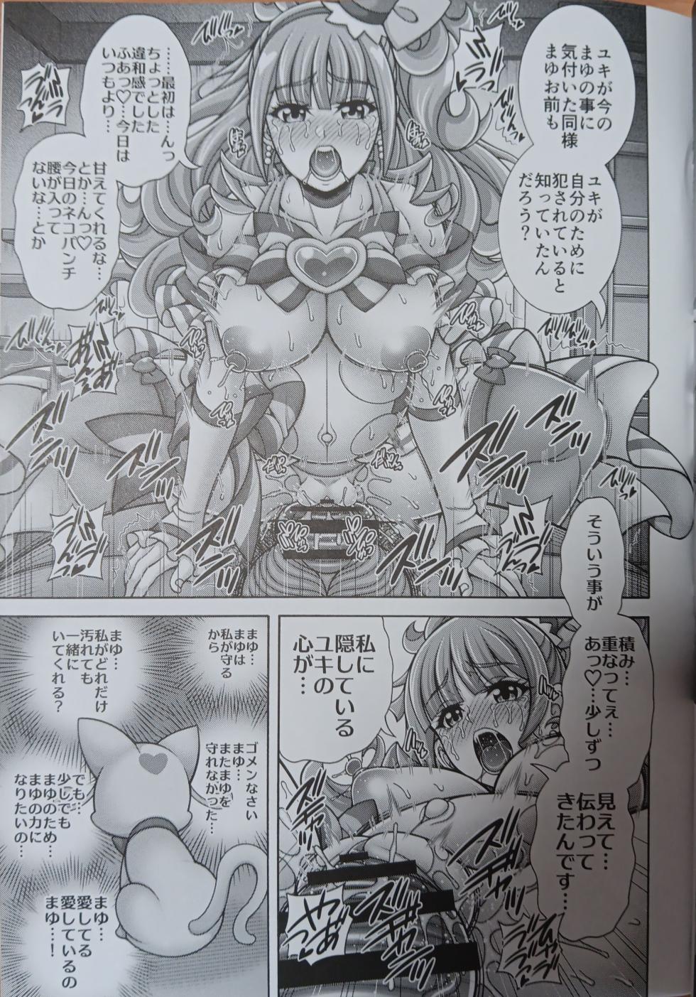 (C105) [K2 Tomo no Kai (Mizuki)] Nekonushi Harabara - Cure Lillian The Harabara (Wonderful PreCure!) - Page 18