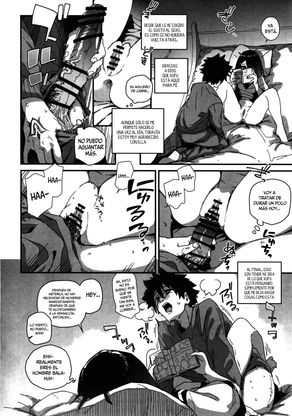 (C102) [Sarpaccio (Waira)] Xufu-chan nanka de Sotsugyou Shitaku Naiyai! | ¡No Quiero Graduarme con Xu-fu-chan! (Fate/Grand Order) [Spanish] [Muslos No Hentais] - Page 8