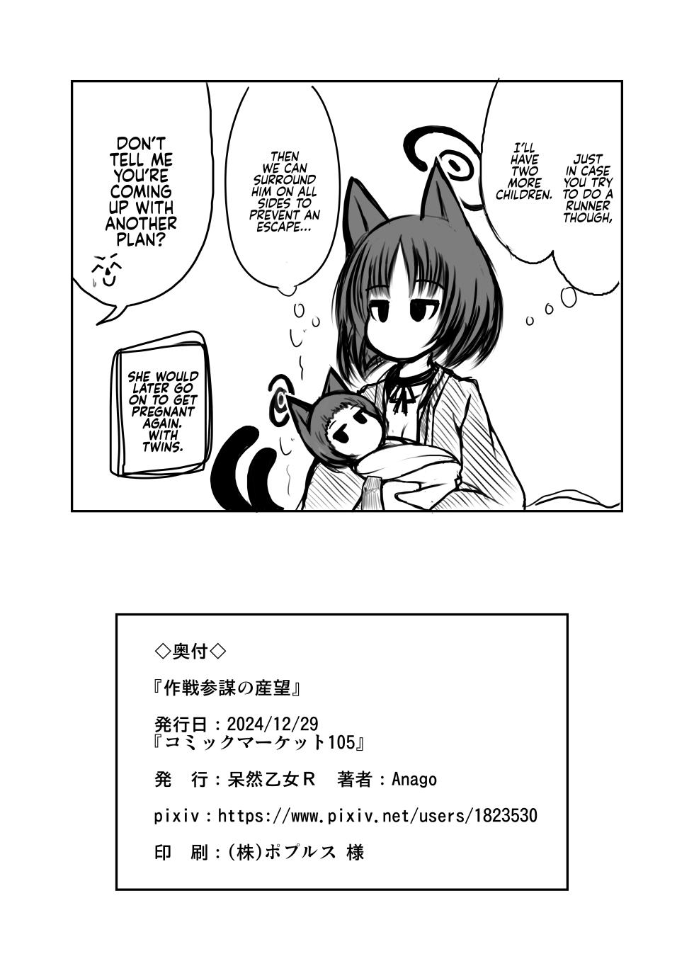 [Bouzen Meiden R (Anago)] Sakusen Sanbou no Sanbou | A Strategist's Dream of Creation (Blue Archive) [English] [Digital] - Page 27
