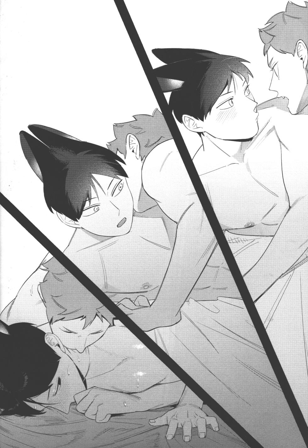 [HO] Tobio Kageyama Turned Into a Rabbit?! (Haikyuu!!) [Chinese] - Page 22
