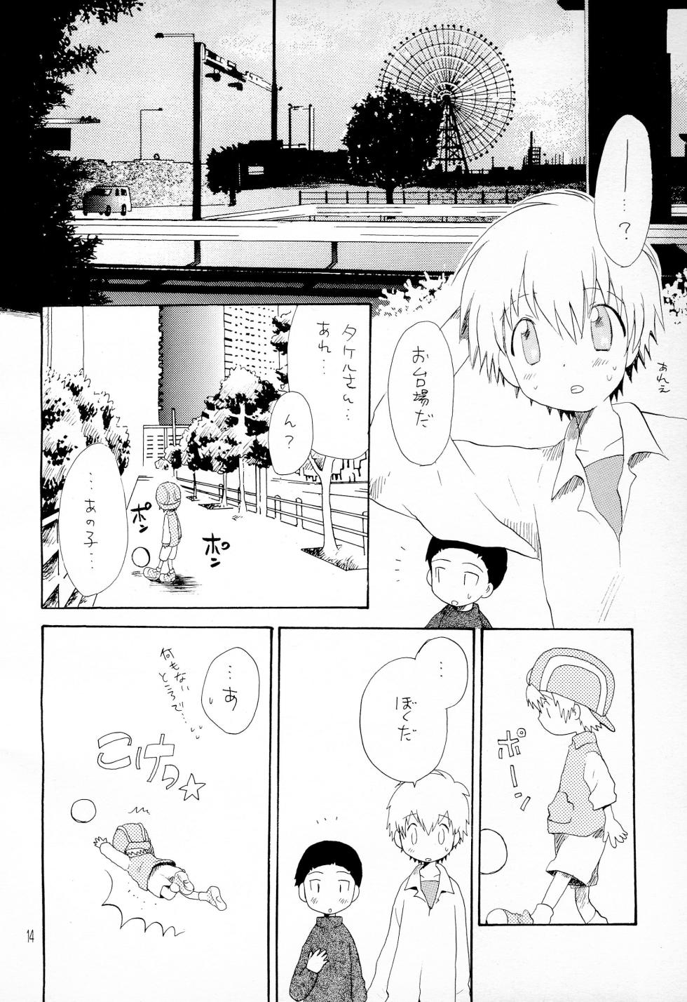 (SUPER11) [Kuruguru DNA (Hilo Hoshiai)] TV no Kuni kara Kirakira (Digimon Adventure 02) - Page 16