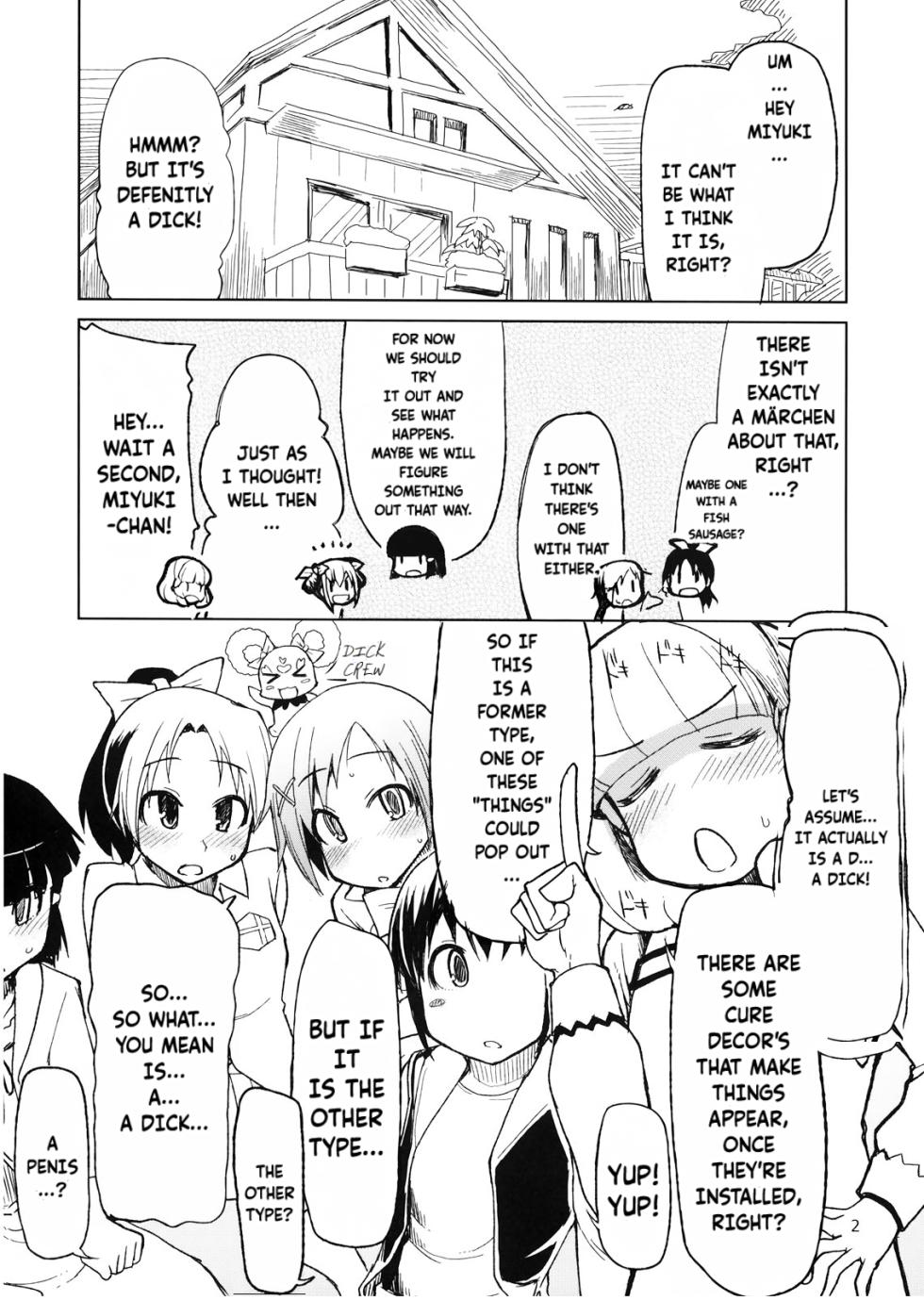 (C82) [Metamor (Ryo)] Hayashitai. | I wanna grow one! (Smile Precure!) [English] [Fallen Games] - Page 3