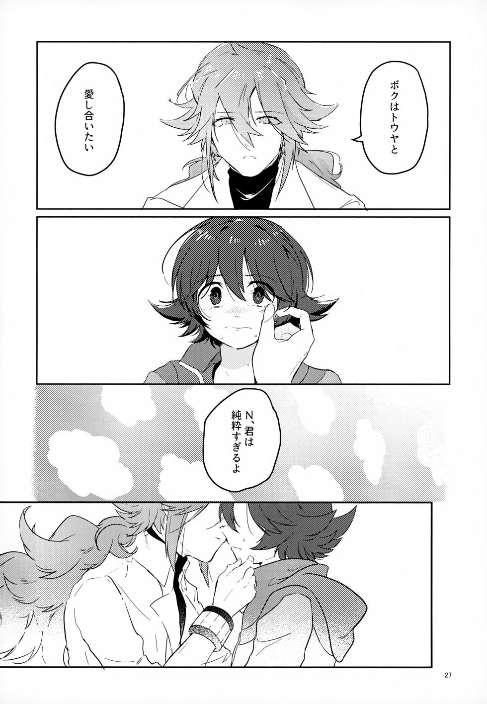 [oke-tarai (oke)] Boku no Sukina Hito (Pokémon Black and White) - Page 27